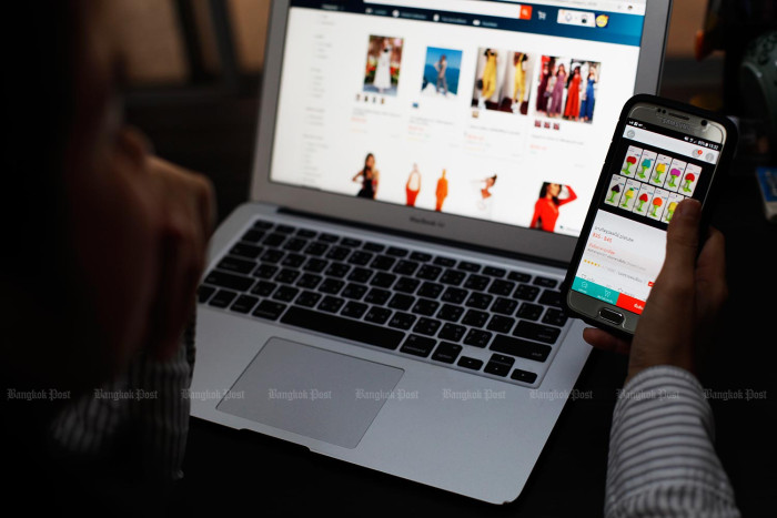 Bangkok Post - Online shopping imports face full tax