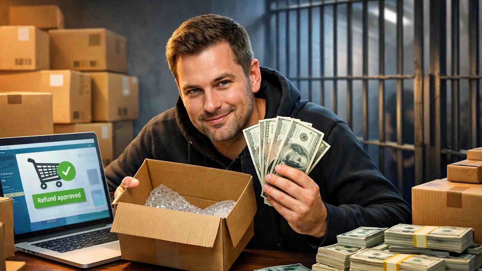 Teenager exploits loophole in online store's refund system, makes $570.000 and ends up in jail