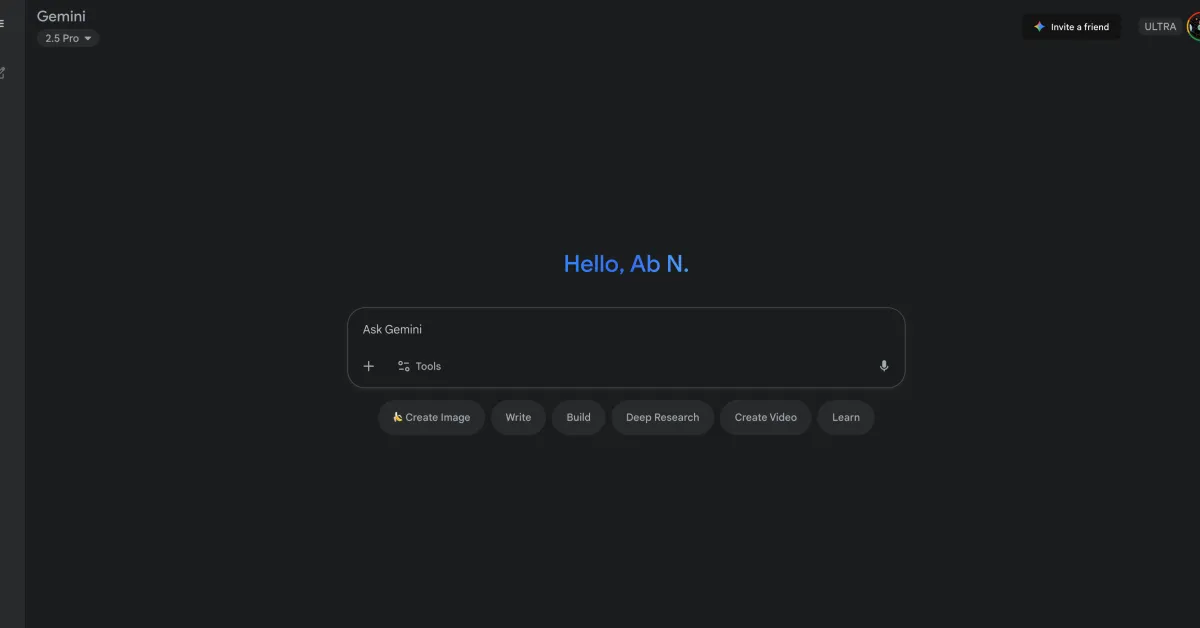 Gemini rolls out ‘Tools’ homepage redesign on the web