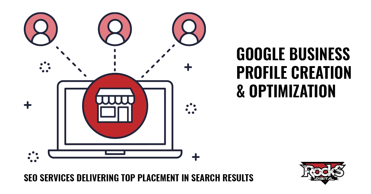 People finding a local business online via Google Maps by way of Google Business Profile and Optimization services provided by Rocks Digital.