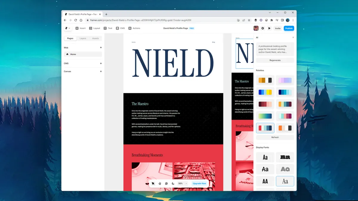 How to use AI to build a website