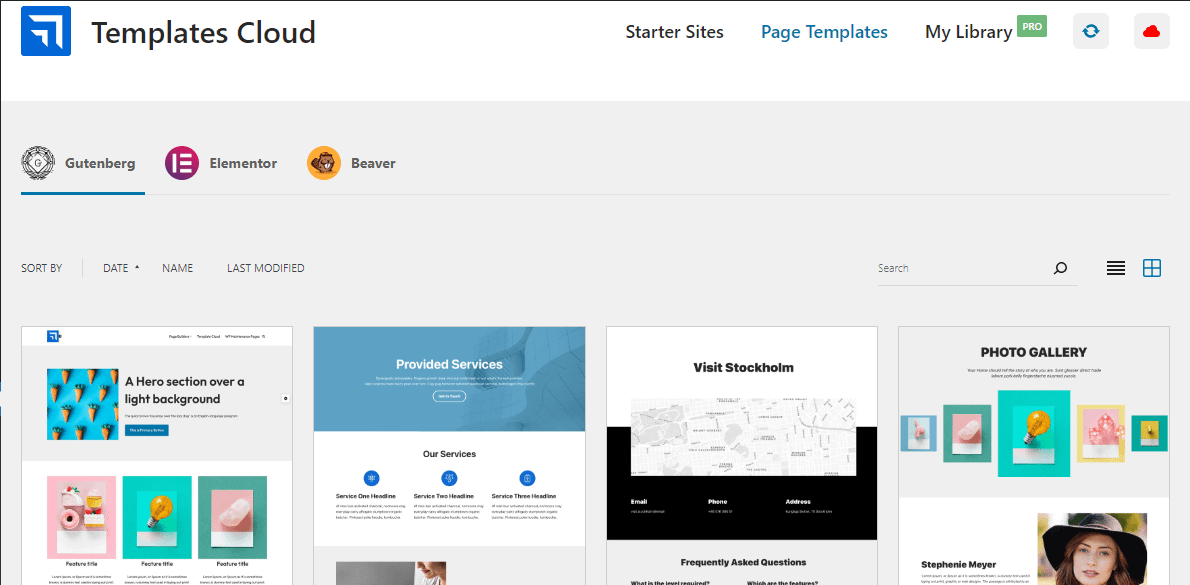 Using Neve templates to add dummy content in WordPress.