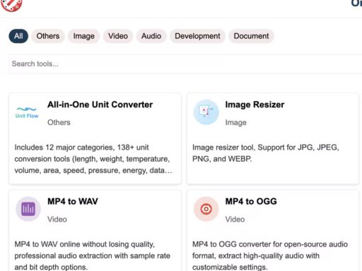 All-in-One Web Tools : OneTools Online