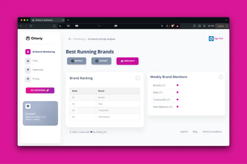 Otterly Brand Mentions