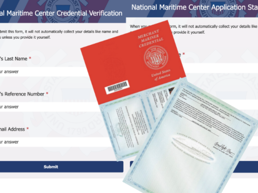 Coast Guard launches credential verification and application status tools