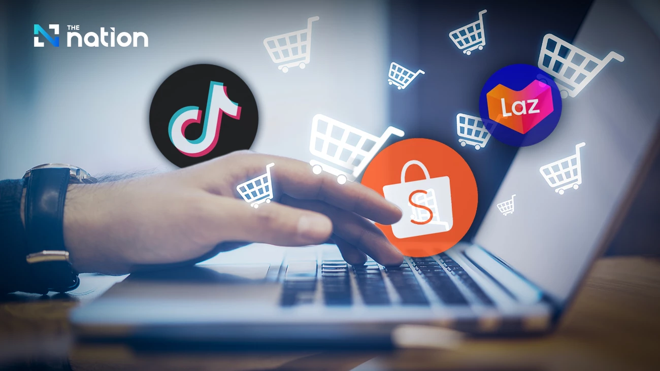 Thai shoppers flock online amid economic slowdown as Shopee, Lazada and TikTok rake in billions