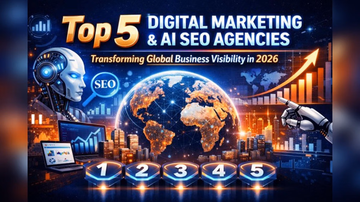 Top 5 Digital Marketing & AI SEO Agencies Transforming Global Business Visibility in 2026