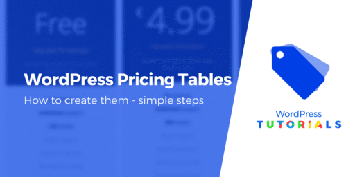 How to Create WordPress Pricing Tables in 5 Simple Steps