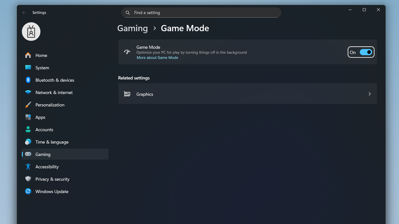 Game Mode in Windows 11