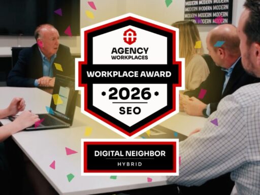 Digital Neighbor Receives 2026 Workplace Award for Excellence in SEO Agency Culture