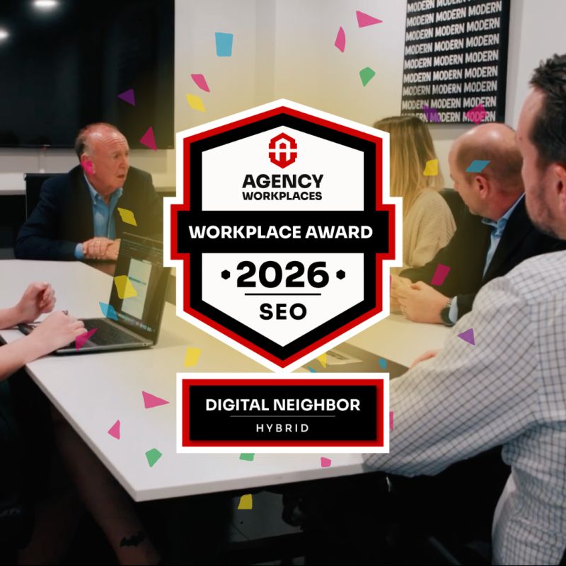 Digital Neighbor Receives 2026 Workplace Award for Excellence in SEO Agency Culture