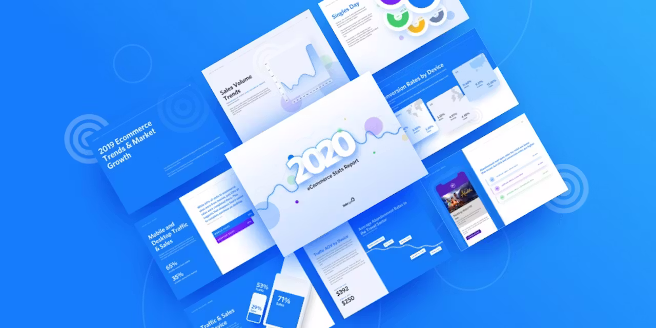 What are the peak times for online shopping?