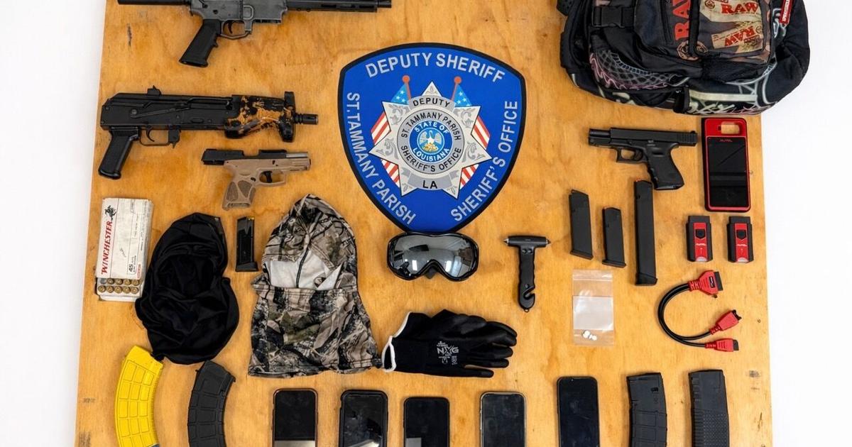 Illegal firearms, burglary tools seized during Slidell traffic stop | Crime