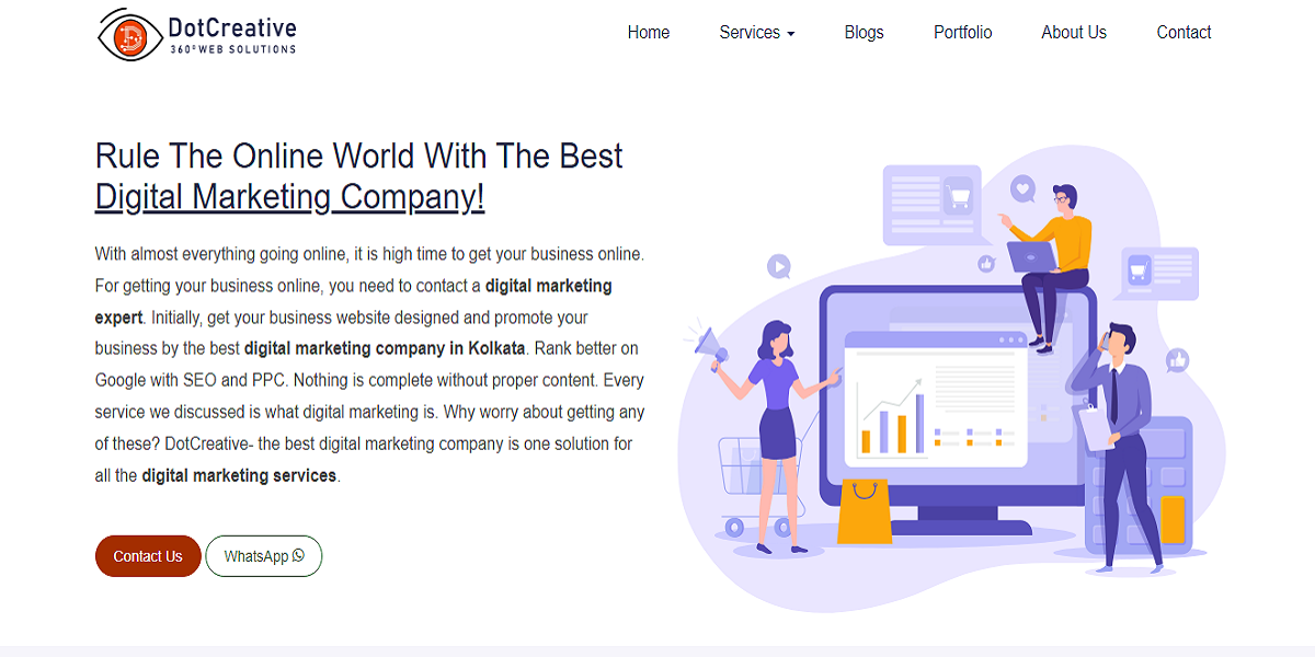 DotCreative Best Digital Marketing Agency In Kolkata