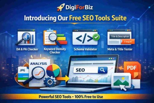 DigiForBiz Launches Free SEO Tools Suite to Simplify Website