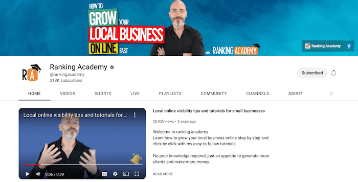 Ranking Academy Ranking Academy