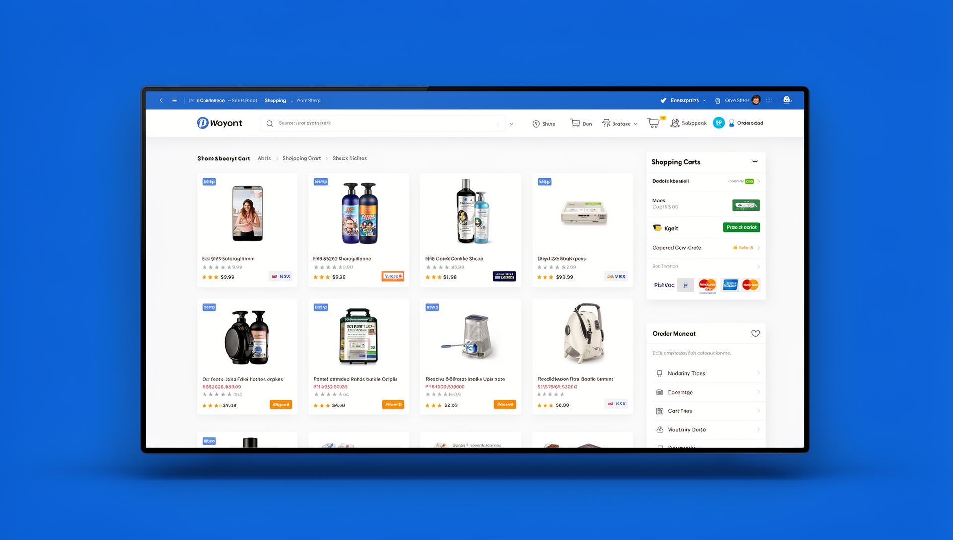 Webmaster Pub e-commerce online shop development and optimization