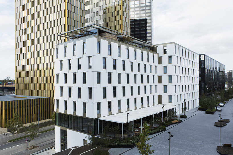 architects digitally create façades with DuPont Corian® exteriors website