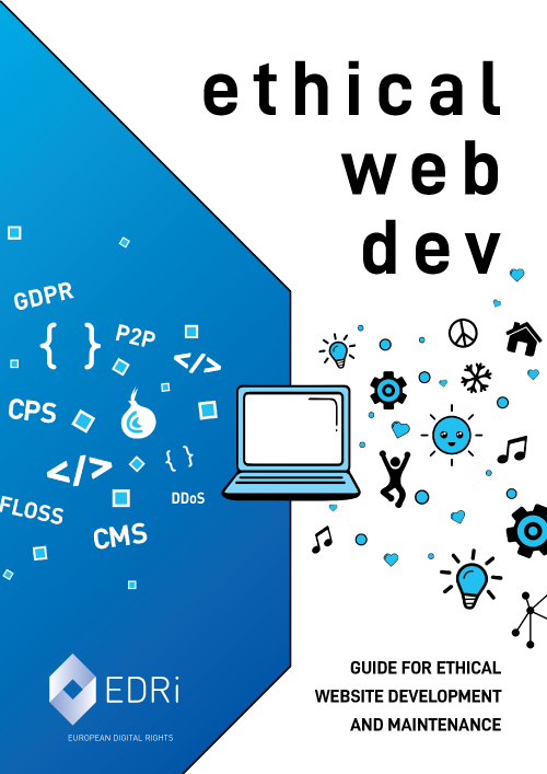 Booklet: #EthicalWebDev - guide for ethical website development and maintenance