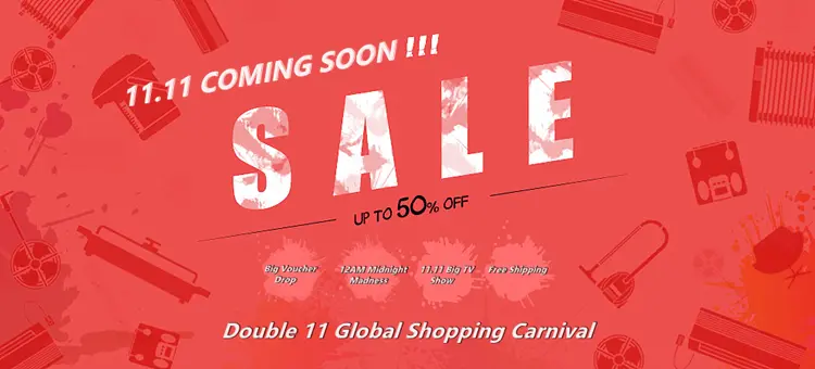 Great discount on Double 11