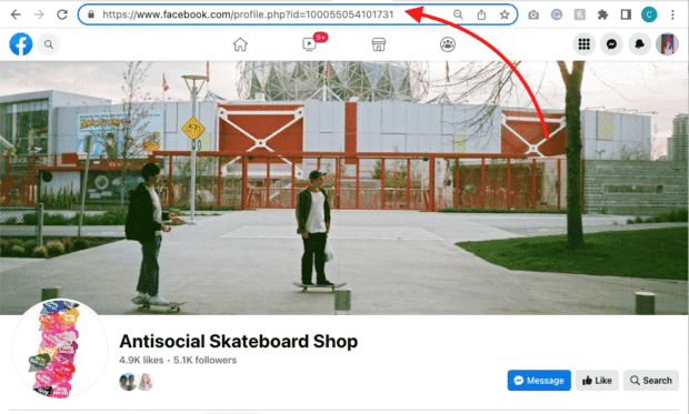 Antisocial Skateboard Shop generic URL