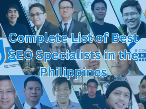 Top 10 SEO Specialists in the Philippines for 2026