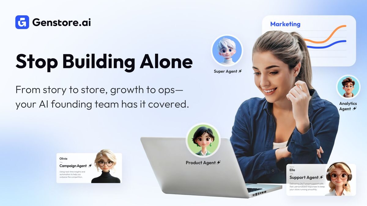 Talk your way to a store: How Genstore.ai is reinventing e-commerce in minutes