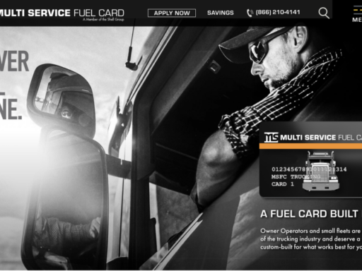 Reimagined Multi Service Fuel Card Website Launches With Powerful New Tools To Help Truckers Save Time And Money