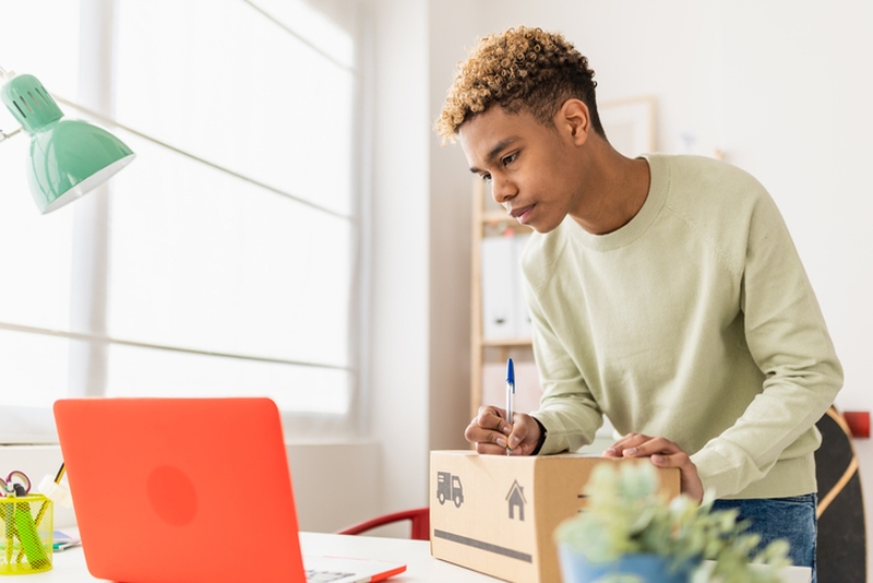 sending out a parcel