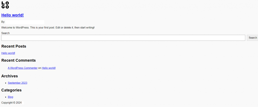 The new theme appearance without styling